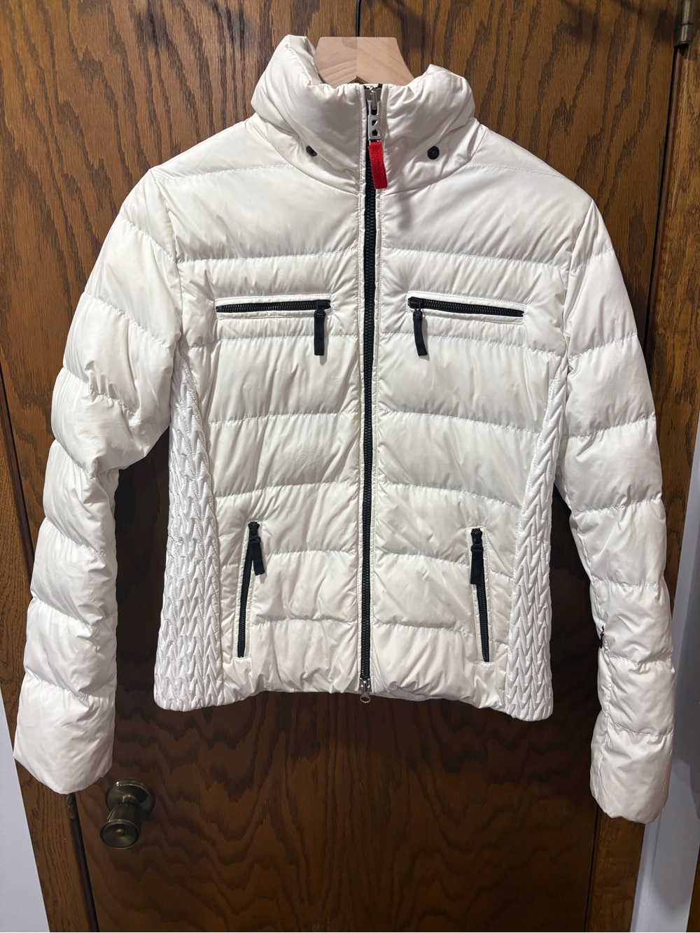 Bogner Fire & Ice Quilted Women's Down Puffer Ski Winter Jacket White Medium 38